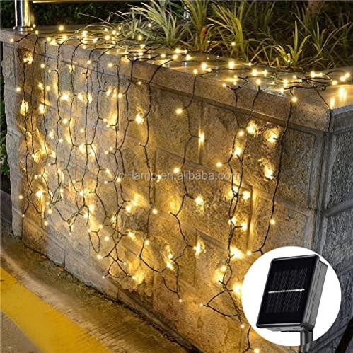Luci Esterno Solare, 5M 50LED Bianco Freddo Lucine