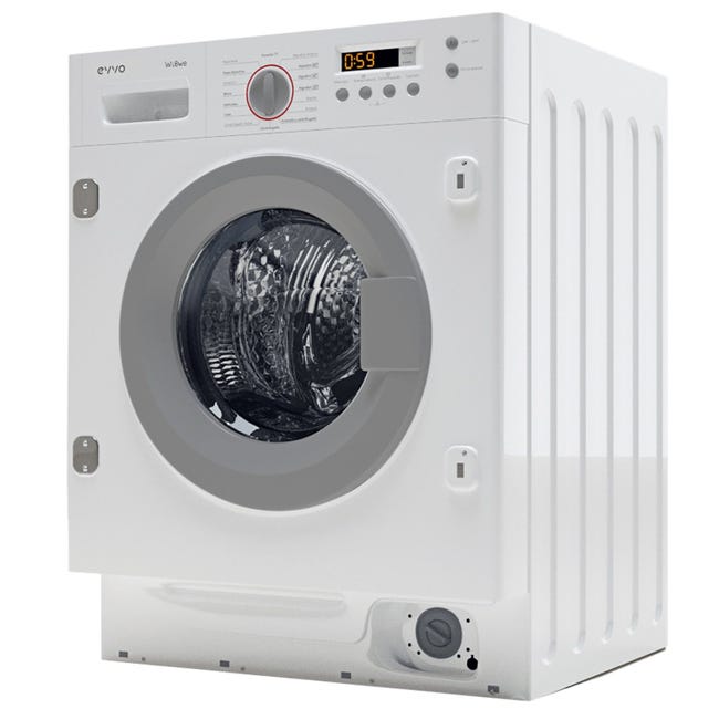LAVADORA-SECADORA INTEGRABLE EVVO lavado, 6 kg secado, 16 Programas, Blanco | Merlin