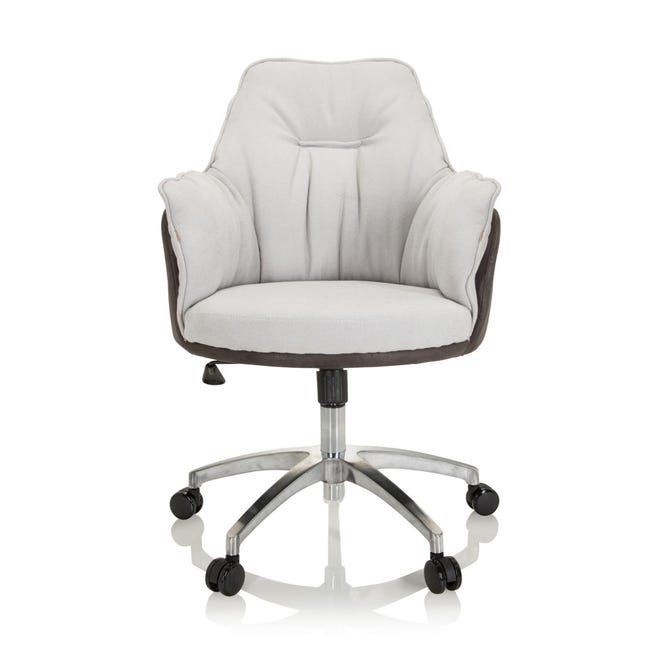 Sedia da ufficio / Poltrona Lounge SHAKE 450 Tessuto grigio hjh OFFICE ...