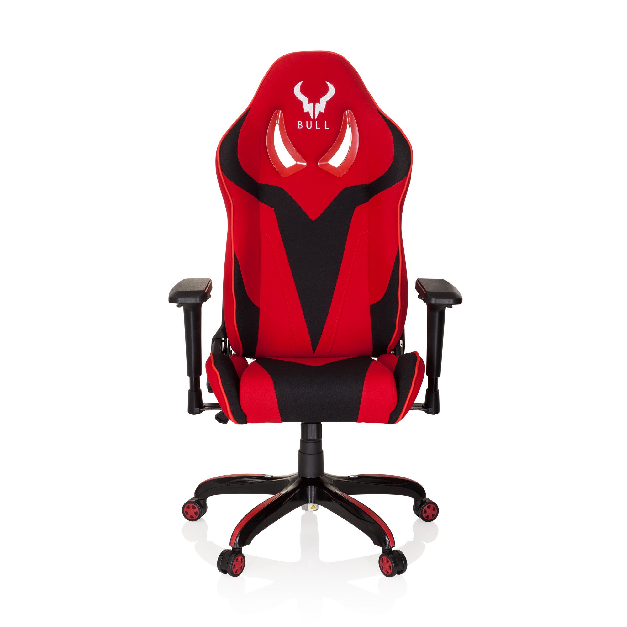 Sedia da Gaming / Sedia da ufficio PROMOTER II Tessuto Nero/Rosso hjh  OFFICE