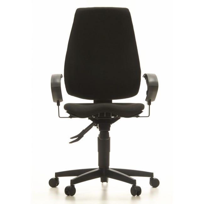 Bureaustoel Topstar Lightstar 20 - Hoogte verstelbare armsteunen - Stof Marineblauw G26 - Zwart Bureaustoel Topstar Lightstar 20 - Hoogte verstelbare armsteunen - Stof Marineblauw G26 - Zwart