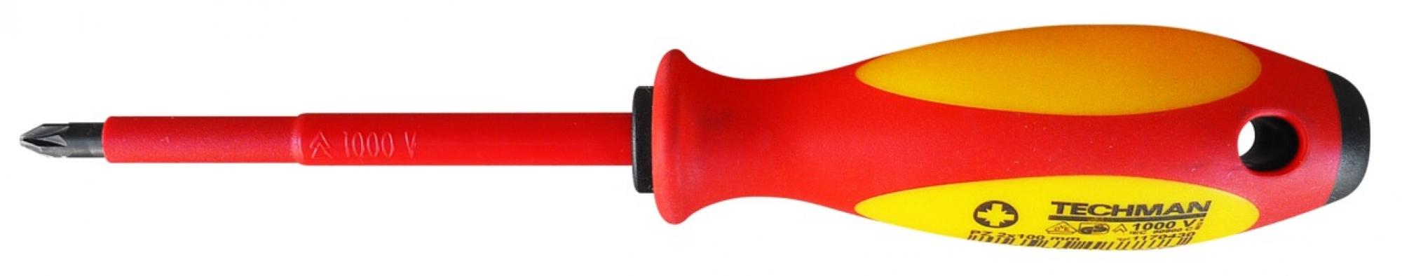 Tournevis Pozidriv Isolé 1000V Pz 2 | Leroy Merlin