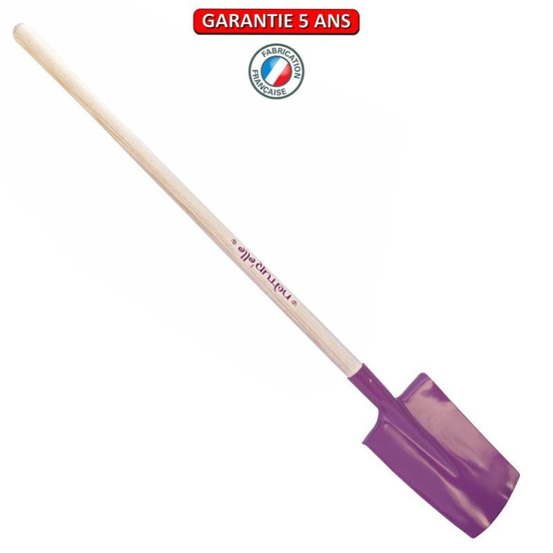 Beche Types Bêche standard manche pomme 105cm- Bêche 28cm - Framboisine | Leroy Merlin