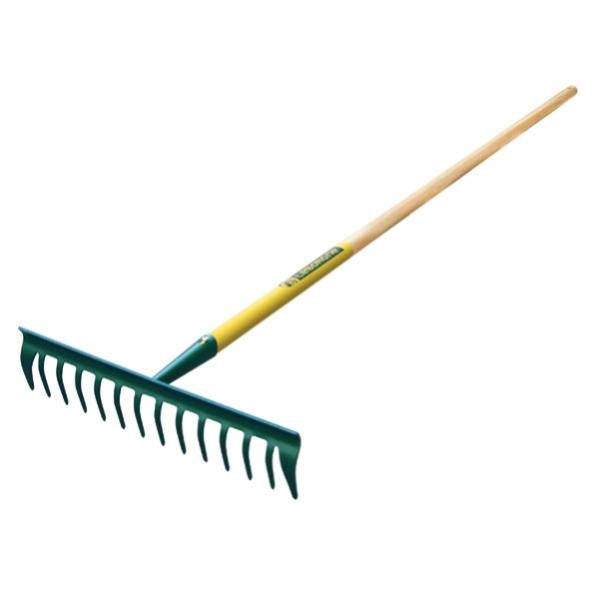 Rastrello da giardino Naturovert manico in legno 150cm PEFC 100