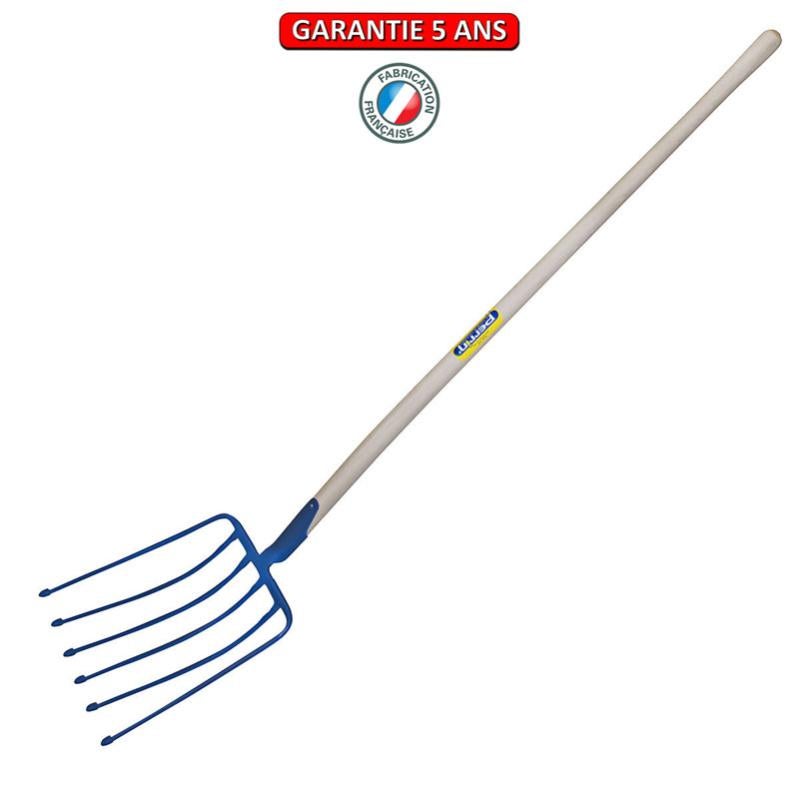 Fourche a douille a betteraves emmanché cintre 135 - 9 dents | Leroy Merlin