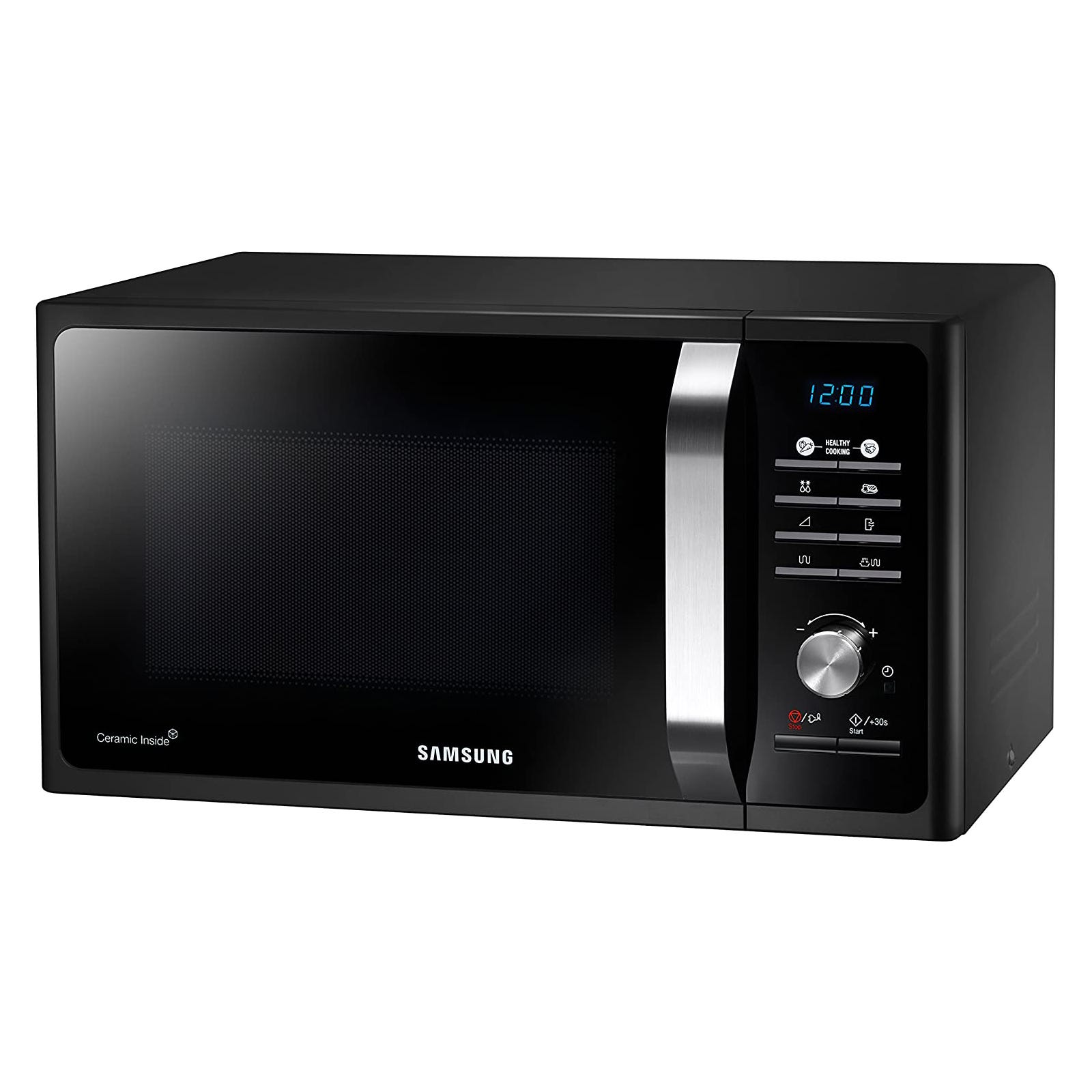 Samsung Forno a Microonde MG23F302TAK Healthy Cooking con Grill Capacita' 23  Litri Potenza 800 W Nero