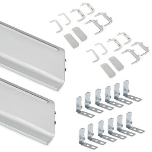 Clips PVC pour plinthe PVC/alu - EMUCA - 3913017