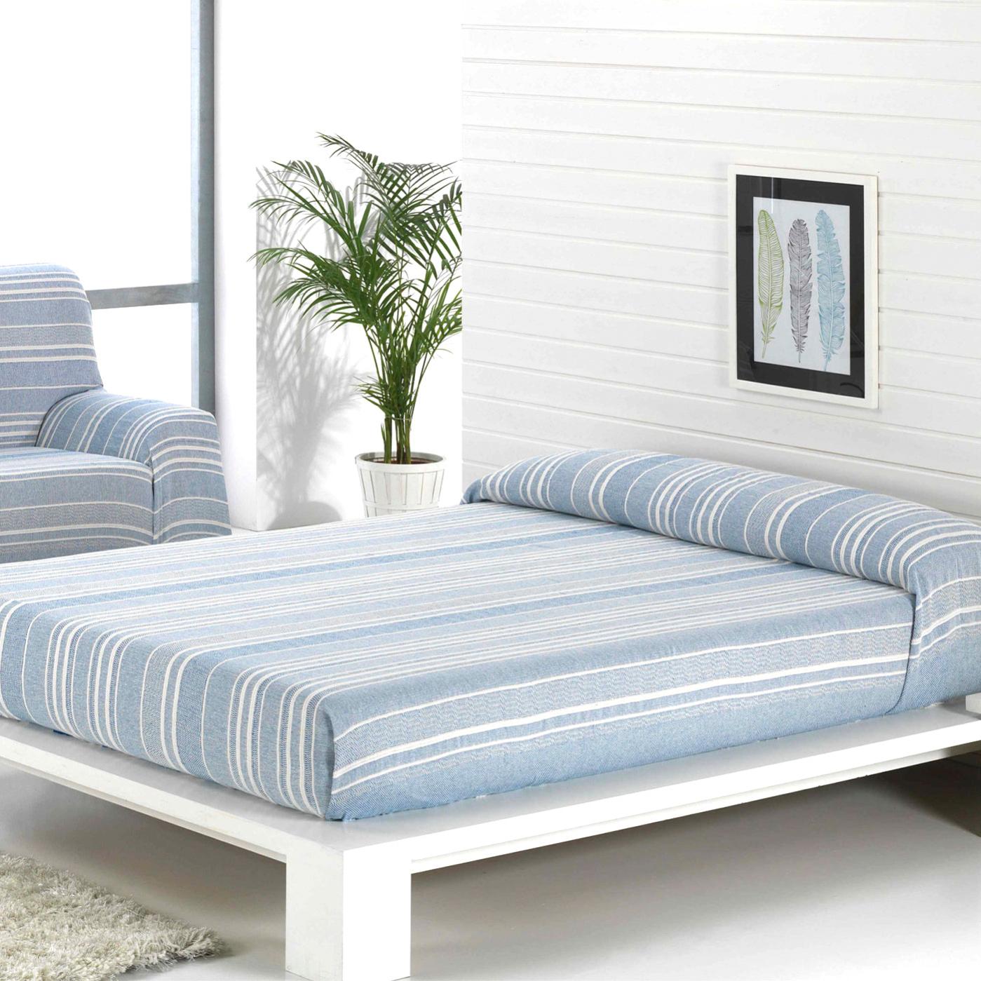 Plaid best sale cubre sofa