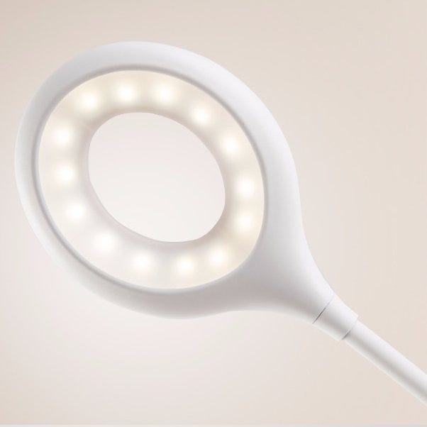 Flexo LED recargable con pinza blanco 2,3W