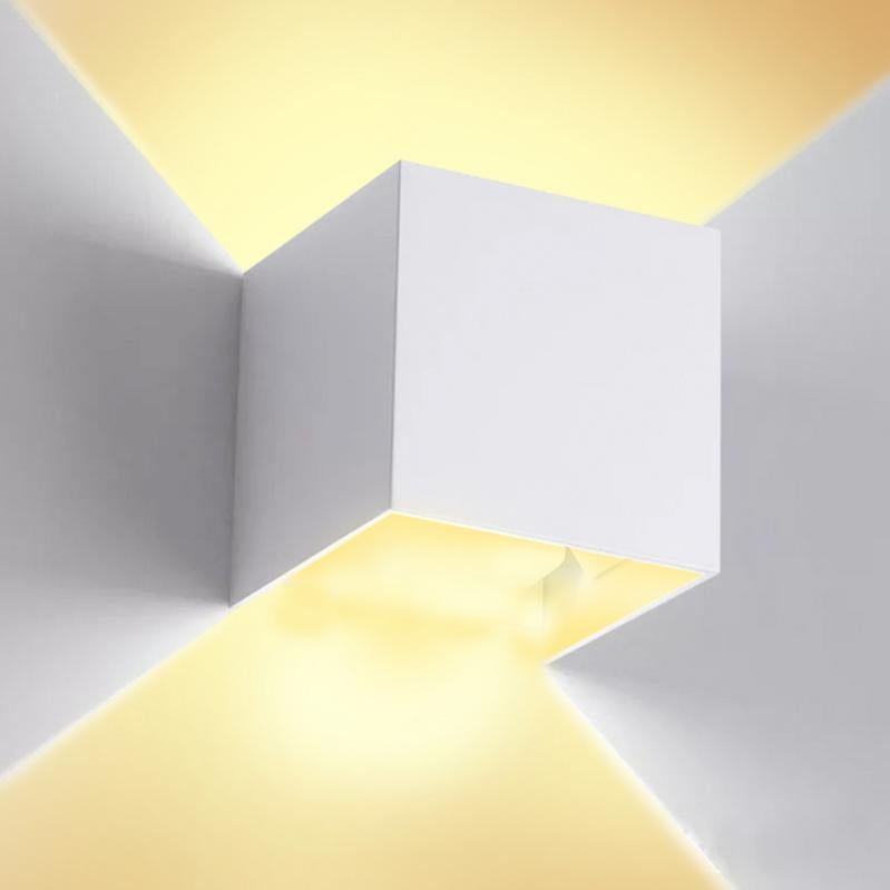 Applique Murale LED Extérieure Moderne IP65 Escalier Couloir Lampe