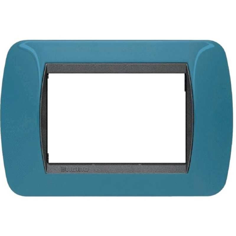 Bticino living international lna4803vd placca 3 posti