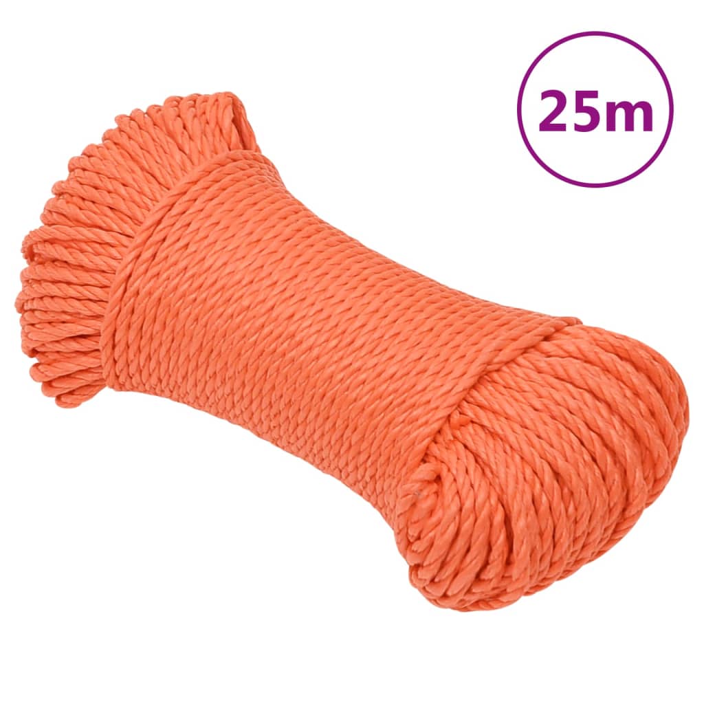 vidaXL Corde de jute 50 m de long 24 mm d'épaisseur