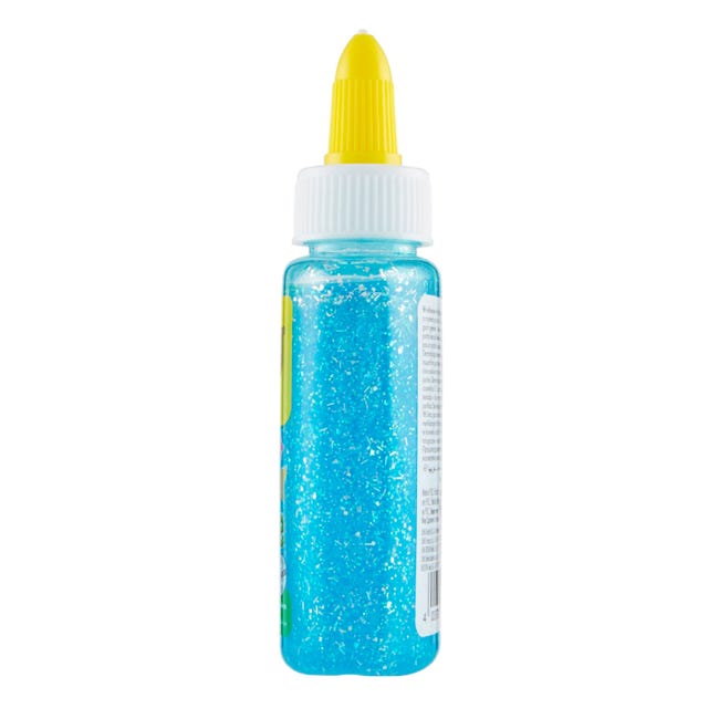 UHU Colla Glitterata Azzurra Glitter Glue Bottle - Flacone da 88,5ml