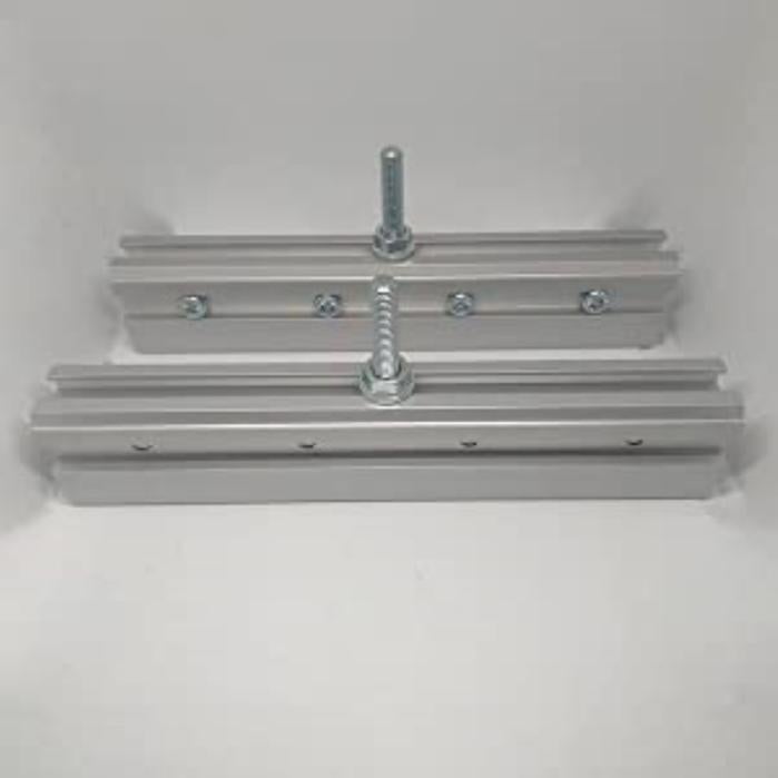 Set 2 Pinze Da Portata In Acciaio Inox Oro 22,9 Cm - Antiscivolo, Multiuso Per Buffet, BBQ, Pane E Insalata