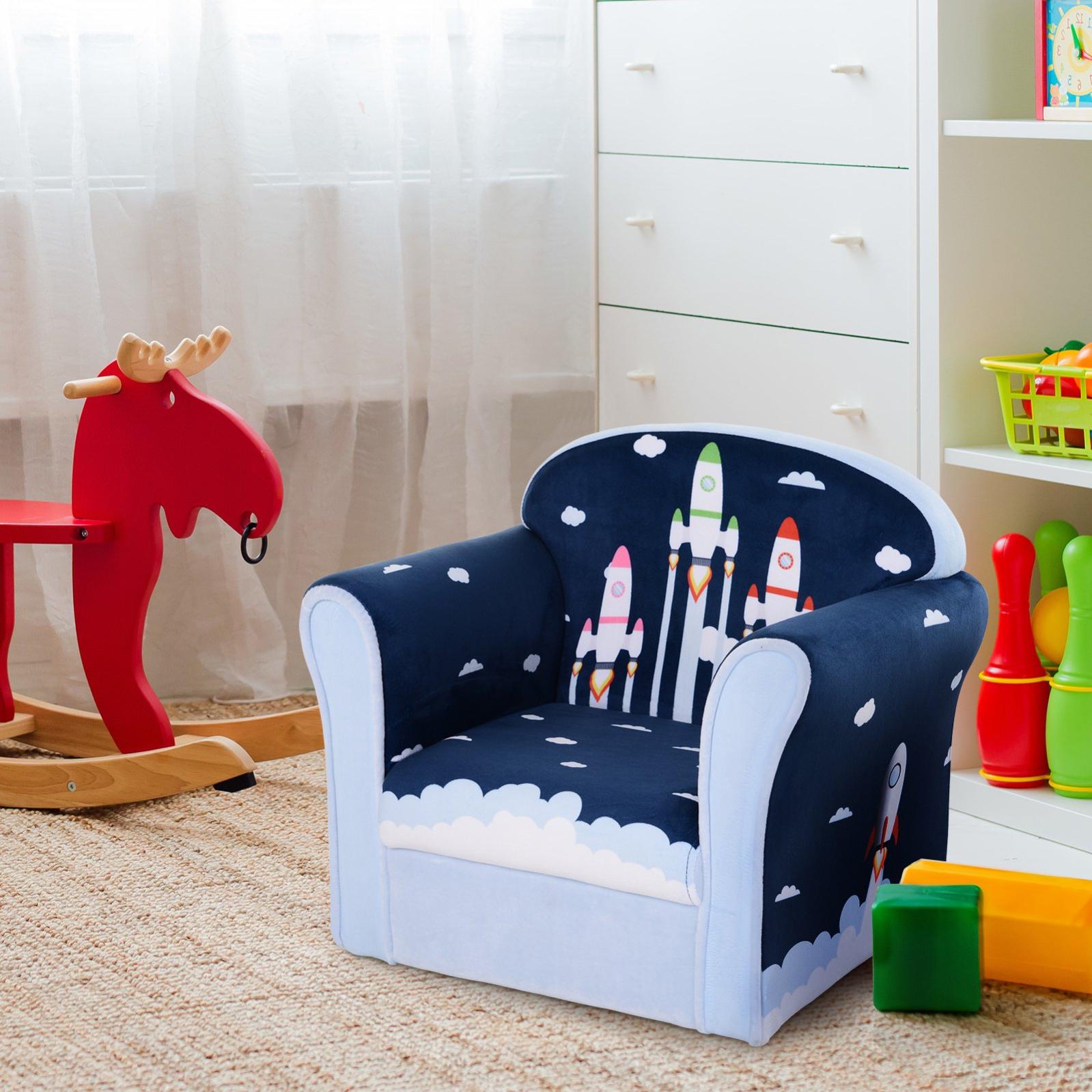 Sofá infantil sofá para niños Homcom 50x39x44 cm | Leroy