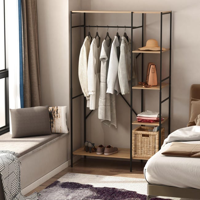 Perchero estante discount leroy