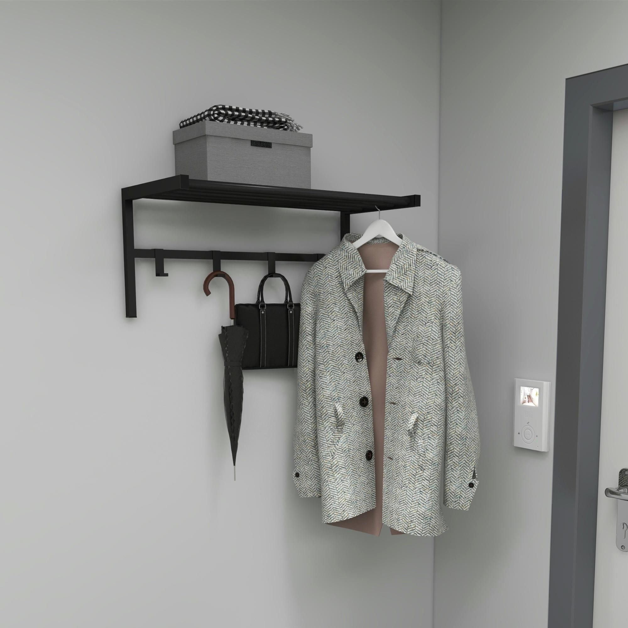 Perchas leroy merlin pared 2025