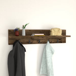 Perchero para puerta de madera 5five® Simply Smart para toallas