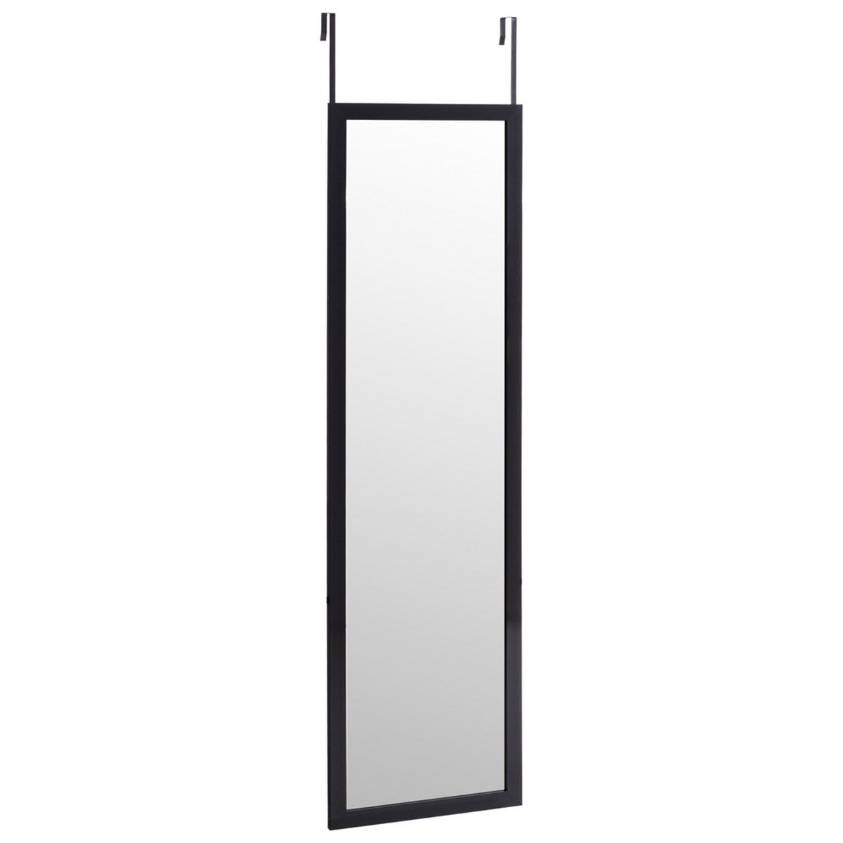 Espejo blanco de plástico PE para puerta de 33x123 cm