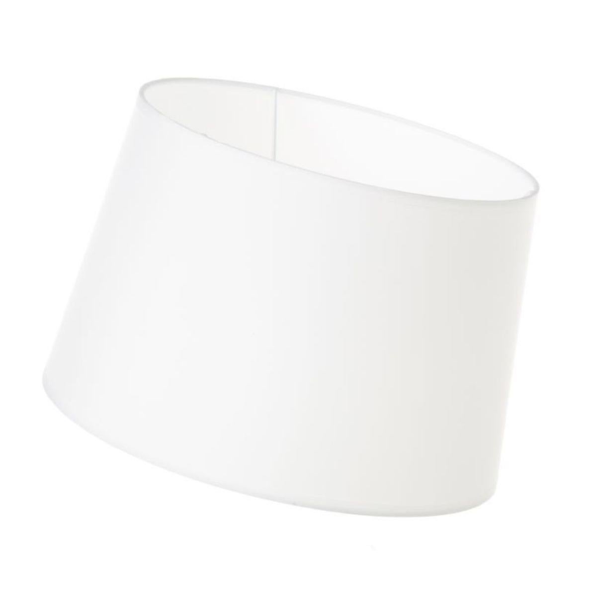 Abat-jour en tissu blanc 50/50/25