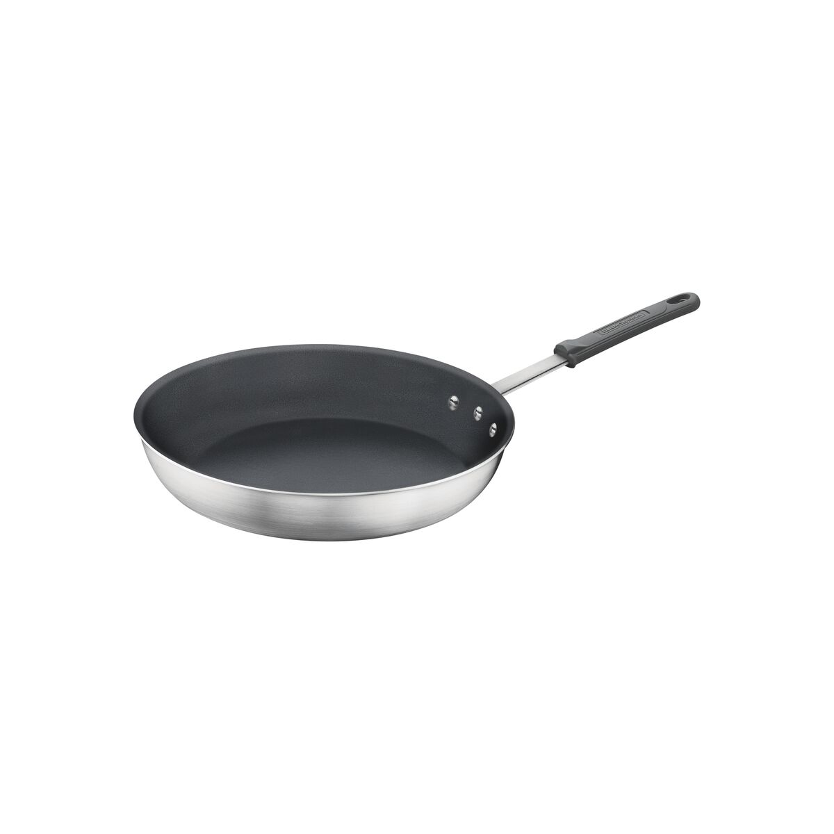 Tramontina - sartén professional de aluminio y revestimiento antiadherente con acabado externo lijado y mango gris 25 cm 2 l