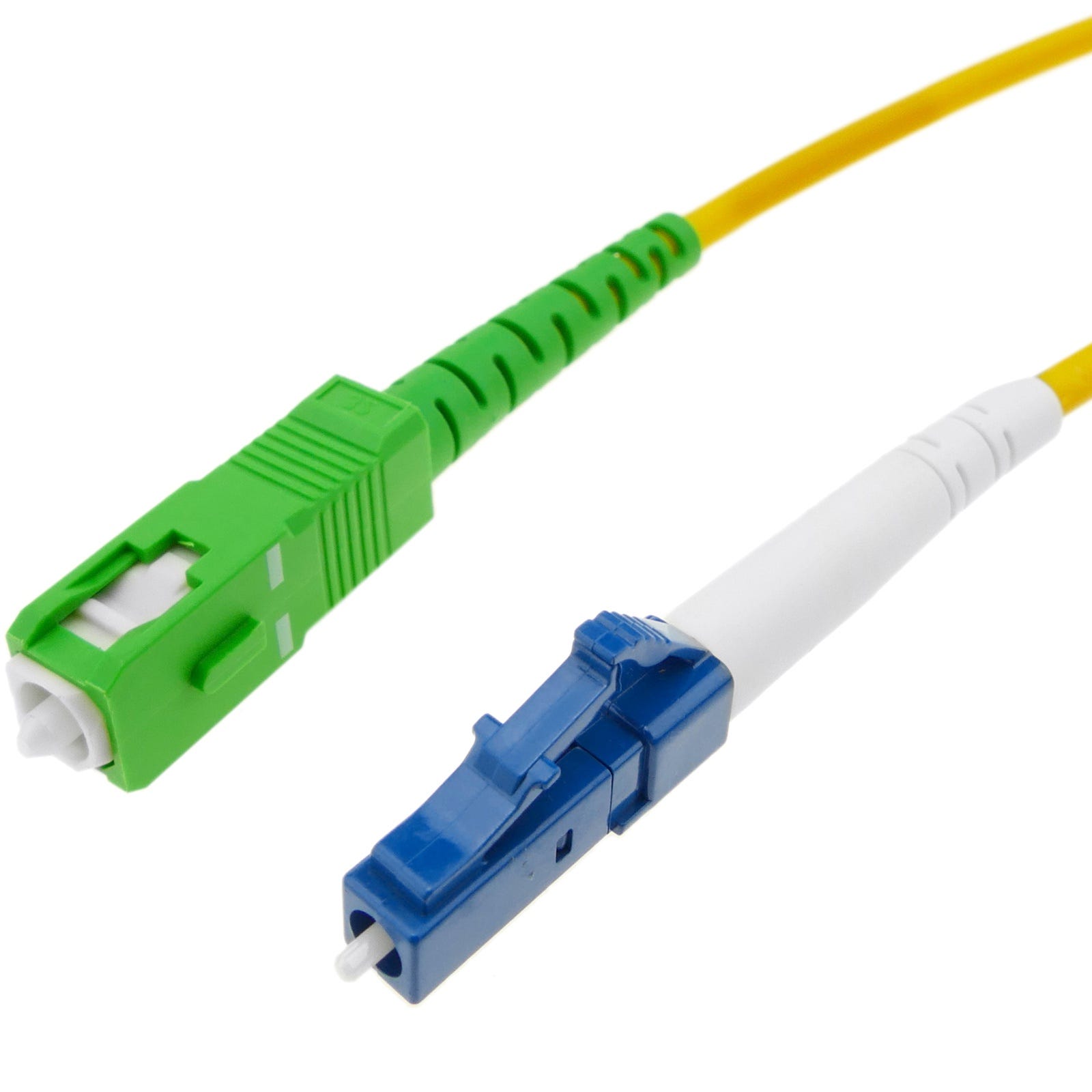 Cable Fibra Óptica LC / PC - SC / APC Monomodo Simplex OS2 9 / 125