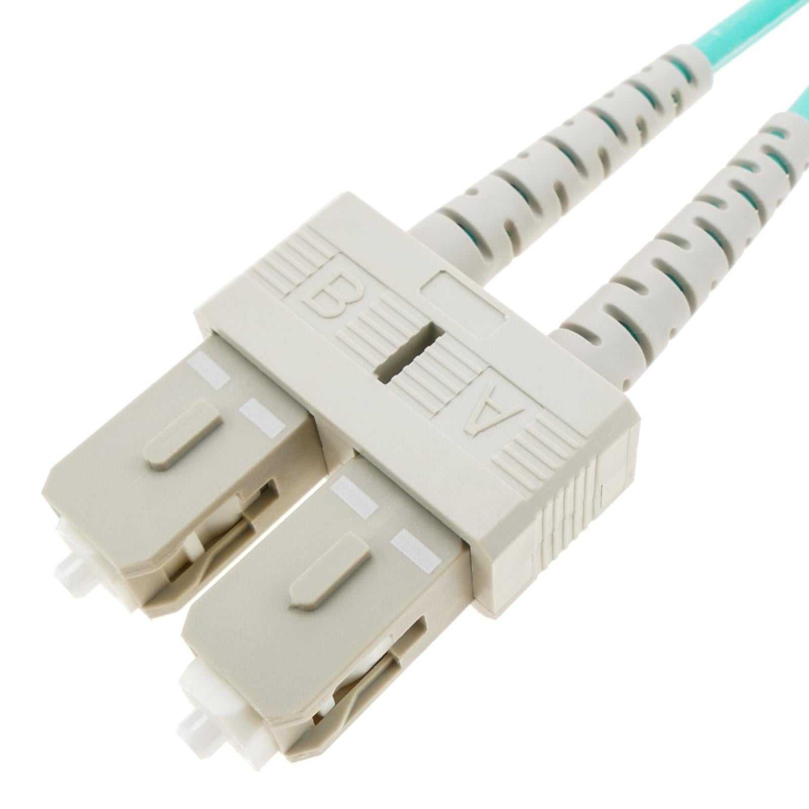 Cavo a Fibra Ottica SC/PC - SC/PC Multimodale Duplex OM3 50/125 µm 2 m - 4