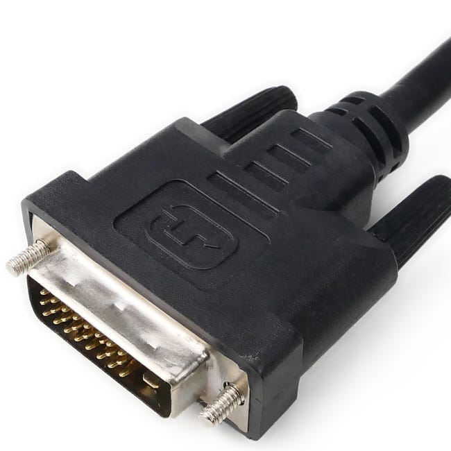 Adaptador DVI-D Dual Link 24+1 hembra a HDMI macho – Cables y Conectores