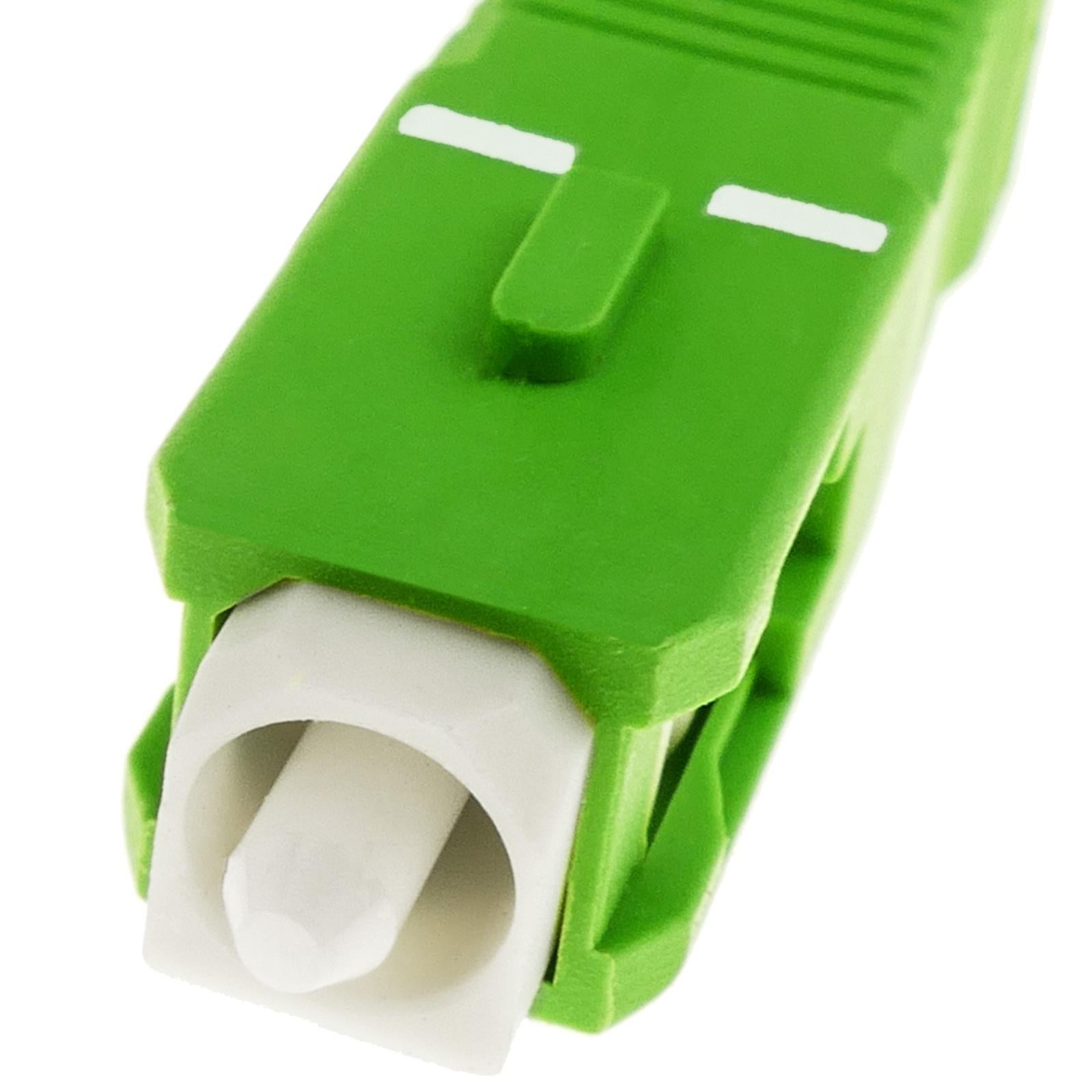 Cavo a fibre ottiche schermato SC/APC - SC/APC Monomodale Simplex 9/125 µm 5 m - 2