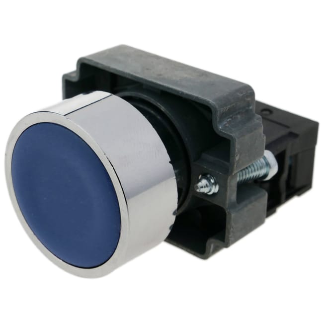 Bouton poussoir momentané 22 mm / 1 NC / 400 V / 10 A normalement fermé ...