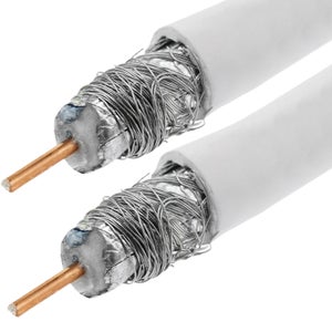 Metronic Cable coaxial TV / Satélite (Largo: 1,5 m, Negro)