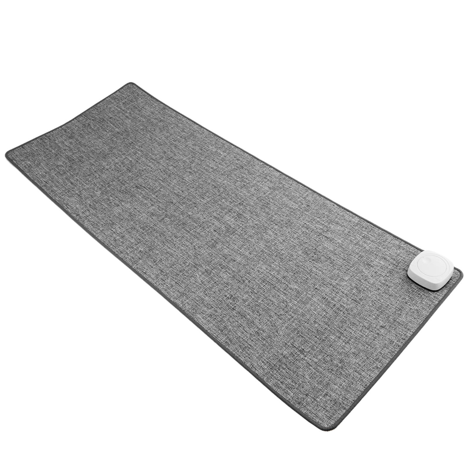 Tapis thermique ou tapis chauffant gris clair 80x32 cm 77W