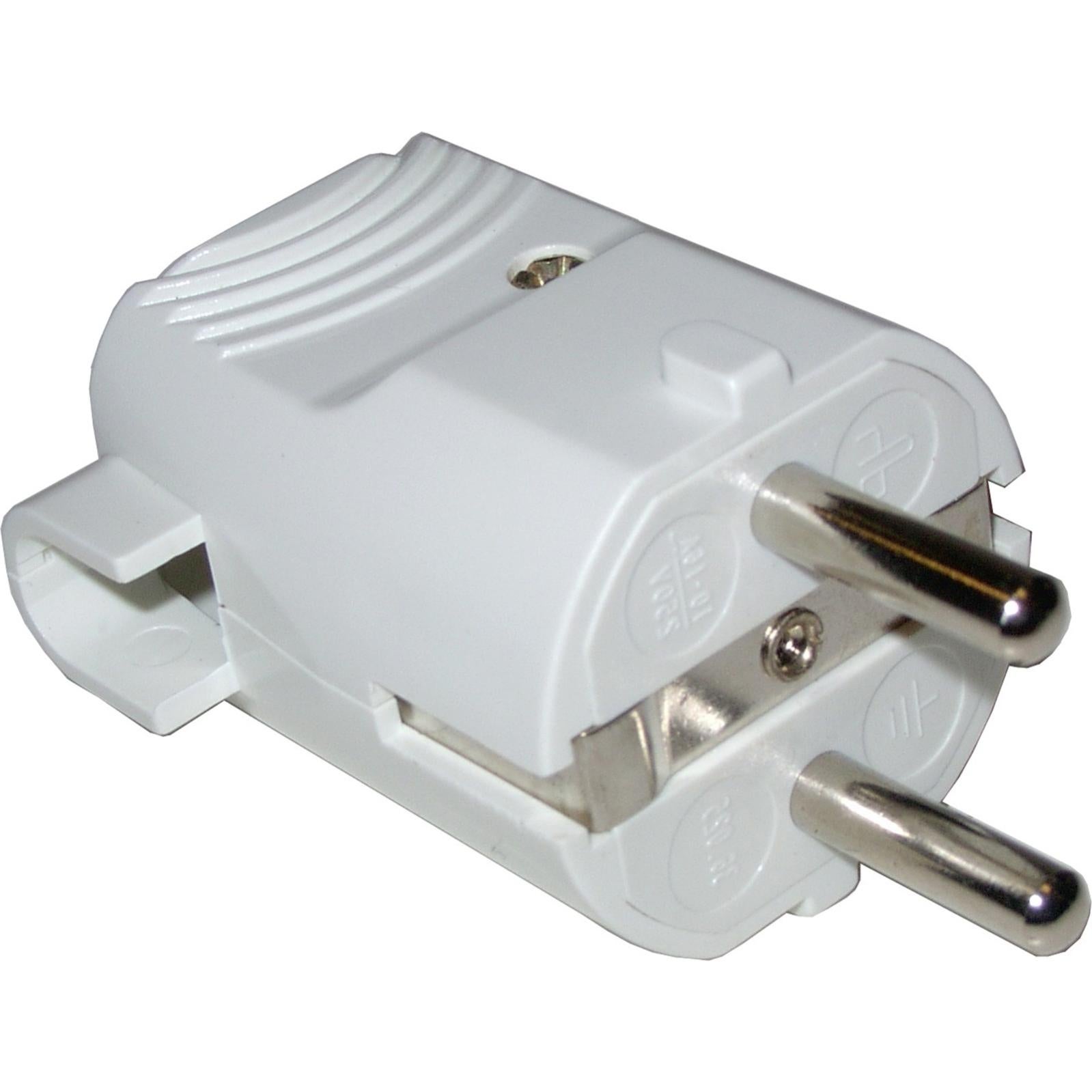 Presa Elettrica Delphi Con Morsetti A Incastro, 250V~/16A, Bianco Lucido Per Installazione A Incasso - 3