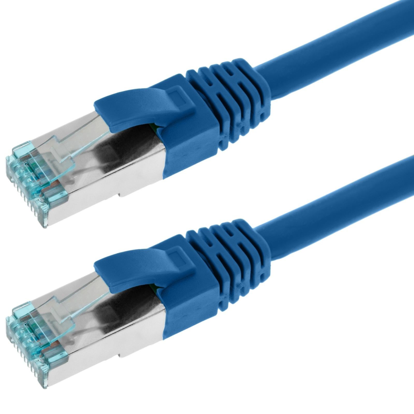 Câble SFTP bleu RJ45 Catégorie 7 de 1m Leroy Merlin