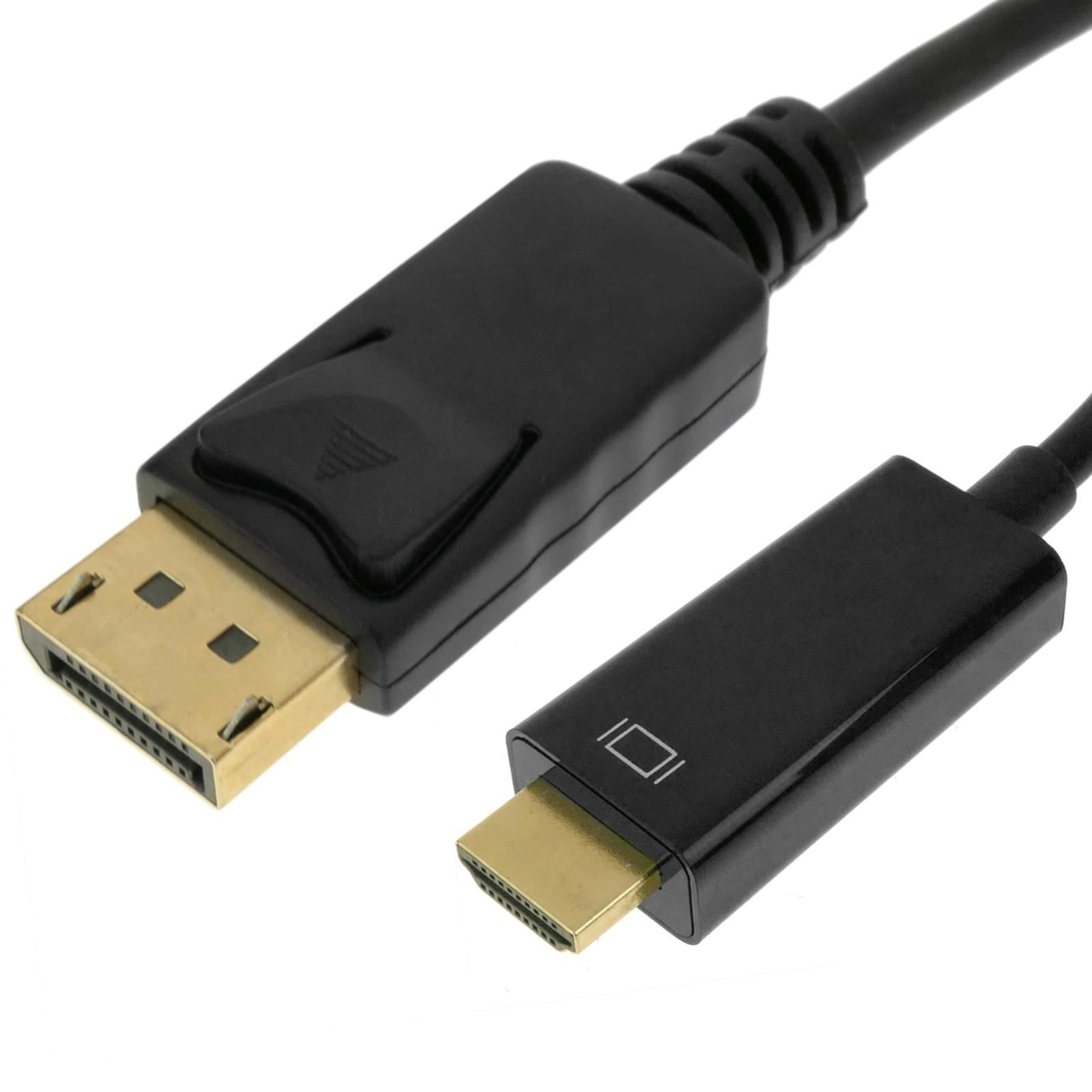 Cable de v deo 4K de DisplayPort DP a HDMI 3m Leroy Merlin
