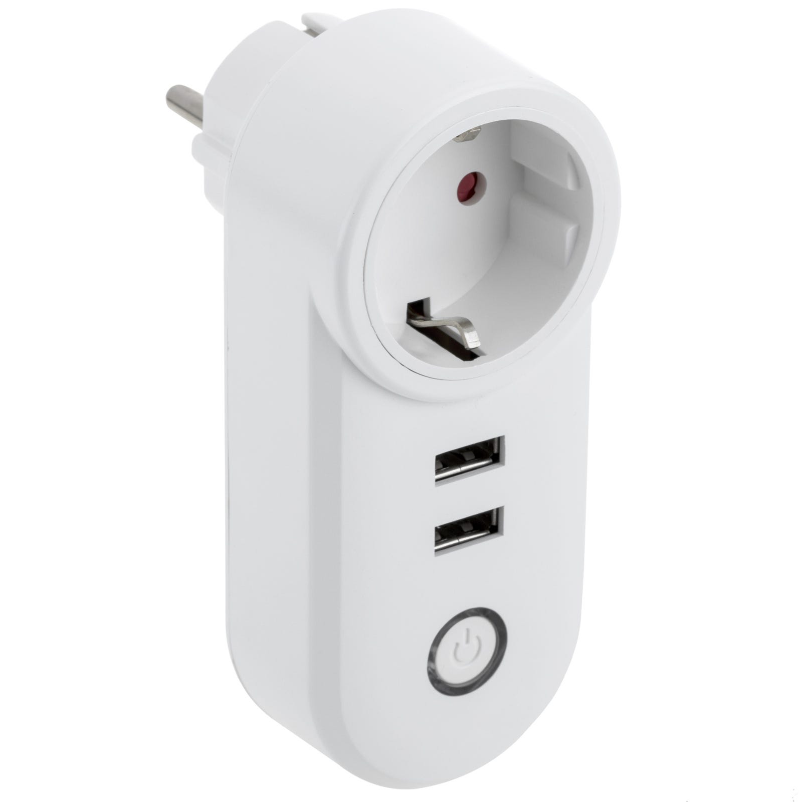 Smart Plug telecomando compatibile con Google Home, Alexa e IFTTT 16A 3680W  con USB