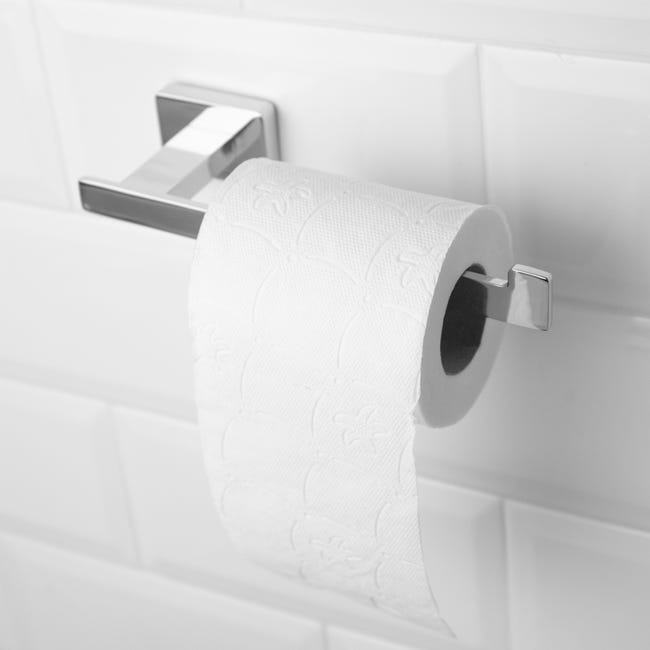 Nueve portarrollos de papel higiénico para el cuarto de baño, que se  colocan sin utilizar un