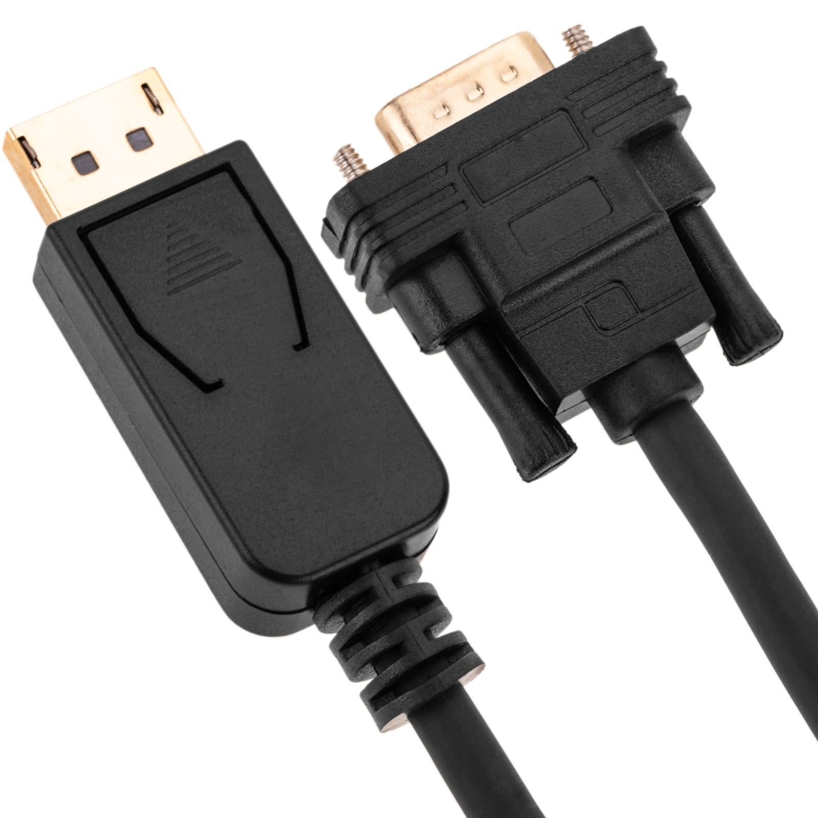 Cavo DisplayPort maschio a VGA maschio 1 m nero - 4