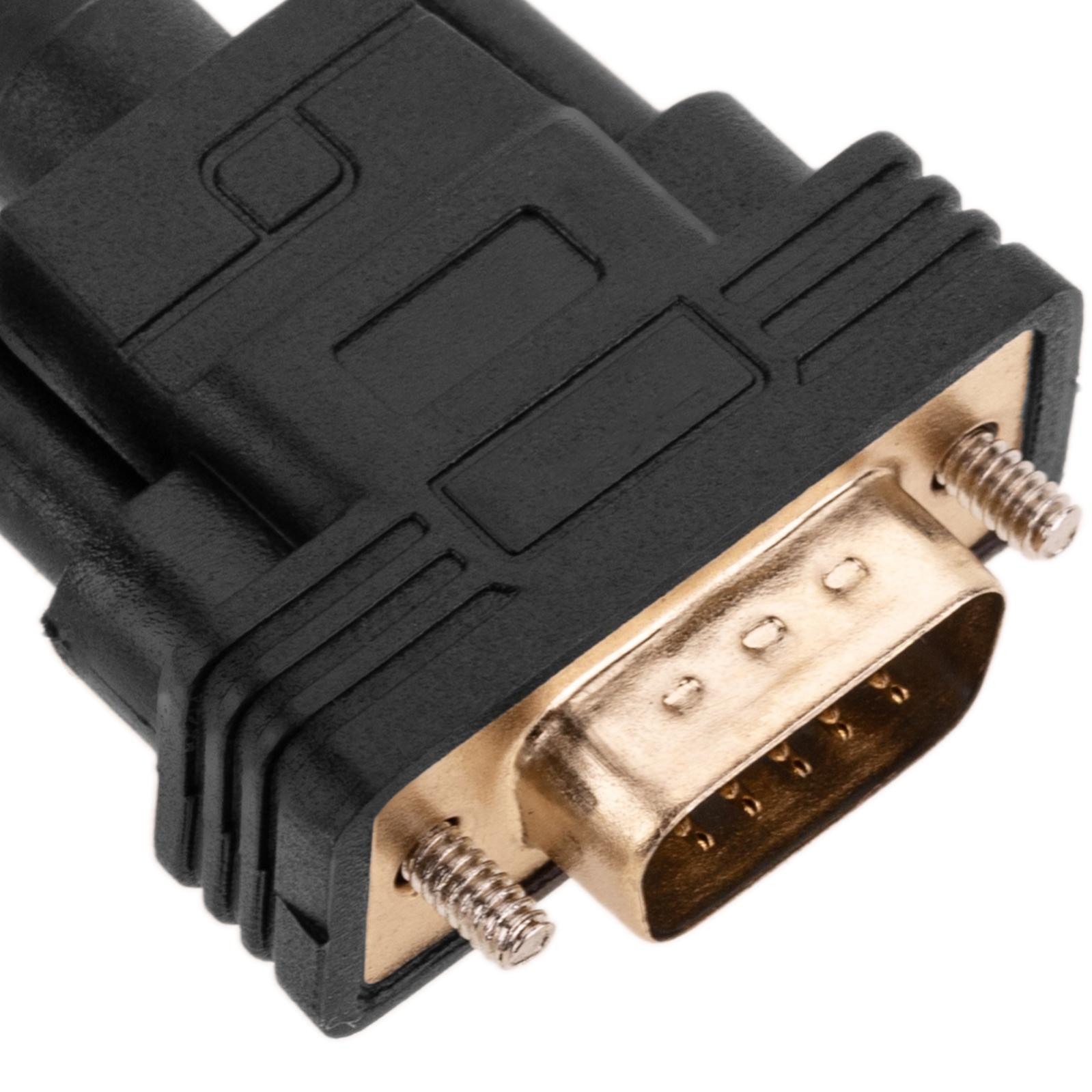 Cavo DisplayPort maschio a VGA maschio 1 m nero - 5