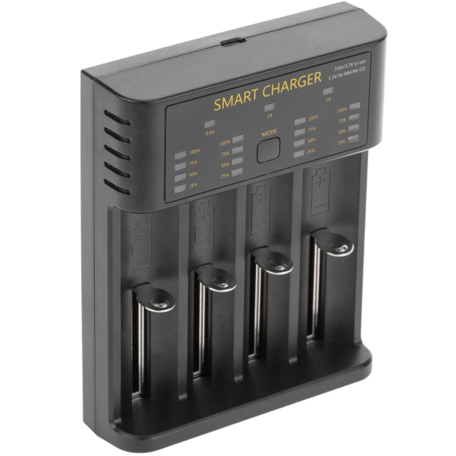 Chargeur 4 batteries Lii-PD4 pour batterie 26650 18650 21700 18500 AA AAA Chargeur 4 batteries Lii-PD4 pour batterie 26650 18650 21700 18500 AA AAA
