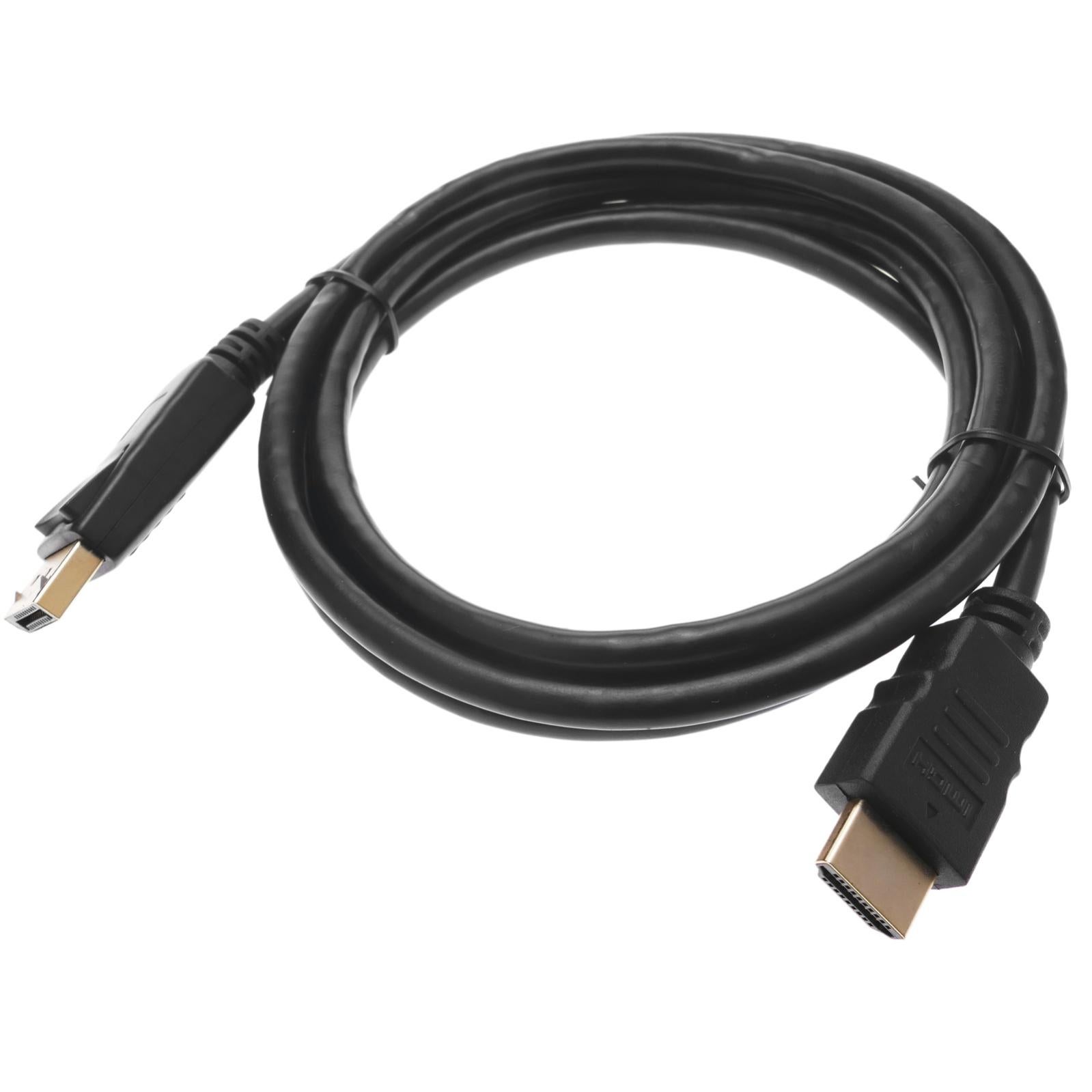 Cavo da 2 m nero DisplayPort maschio a HDMI maschio - 2