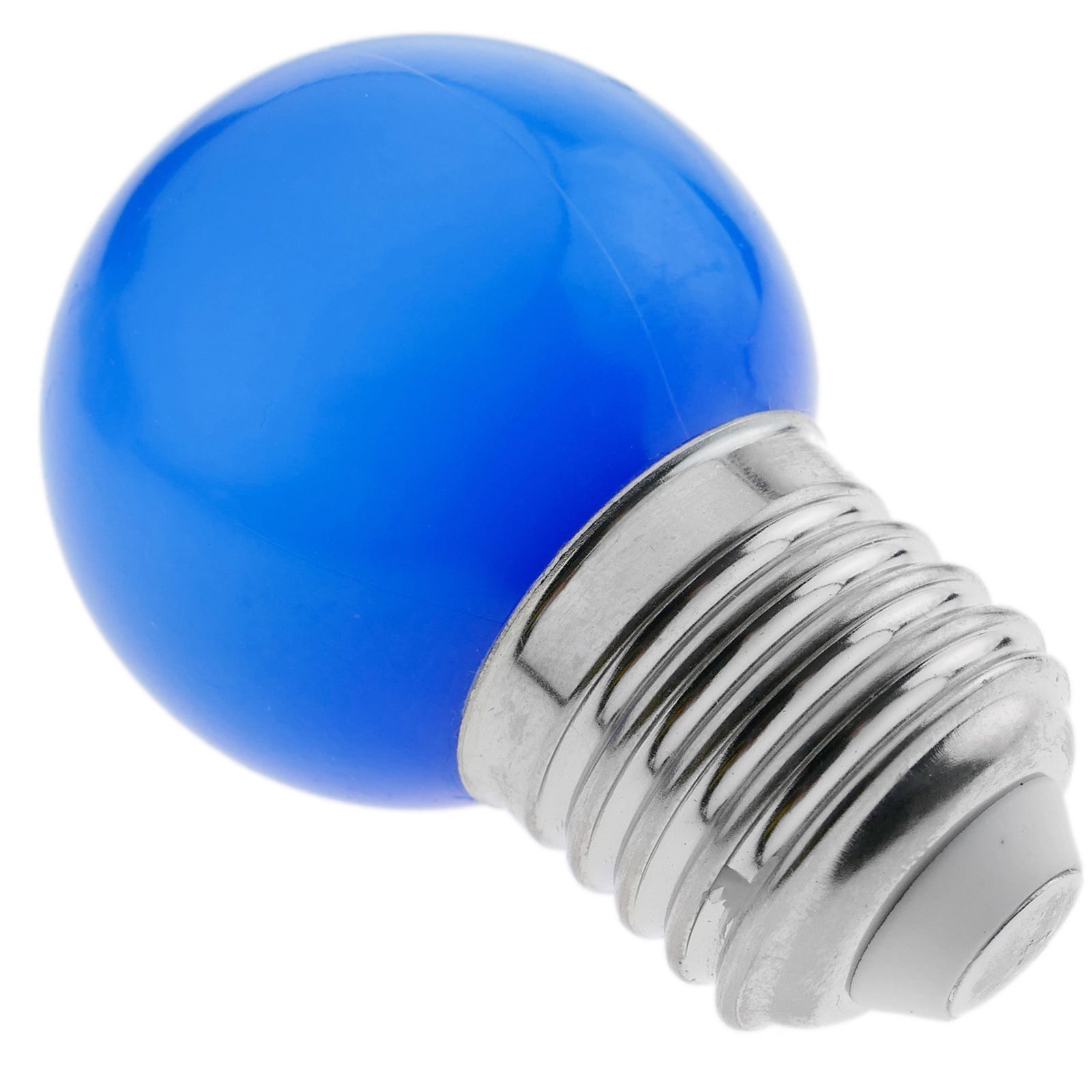 Ampoule LED E27 230VAC 0.5W 65x45mm G45 lumière bleue