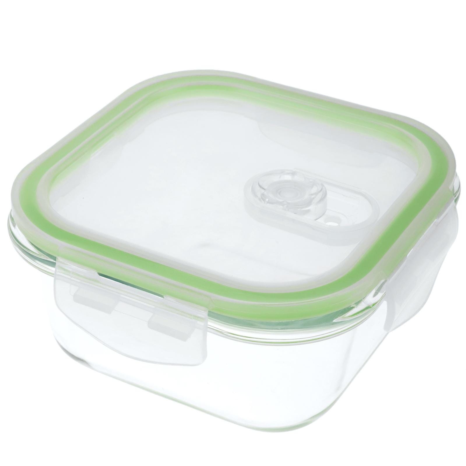 Set 7 Pièces Boîtes Hermétiques En Verre Avec Couvercles - Micro-ondes, Lave-vaisselle, Congélateur