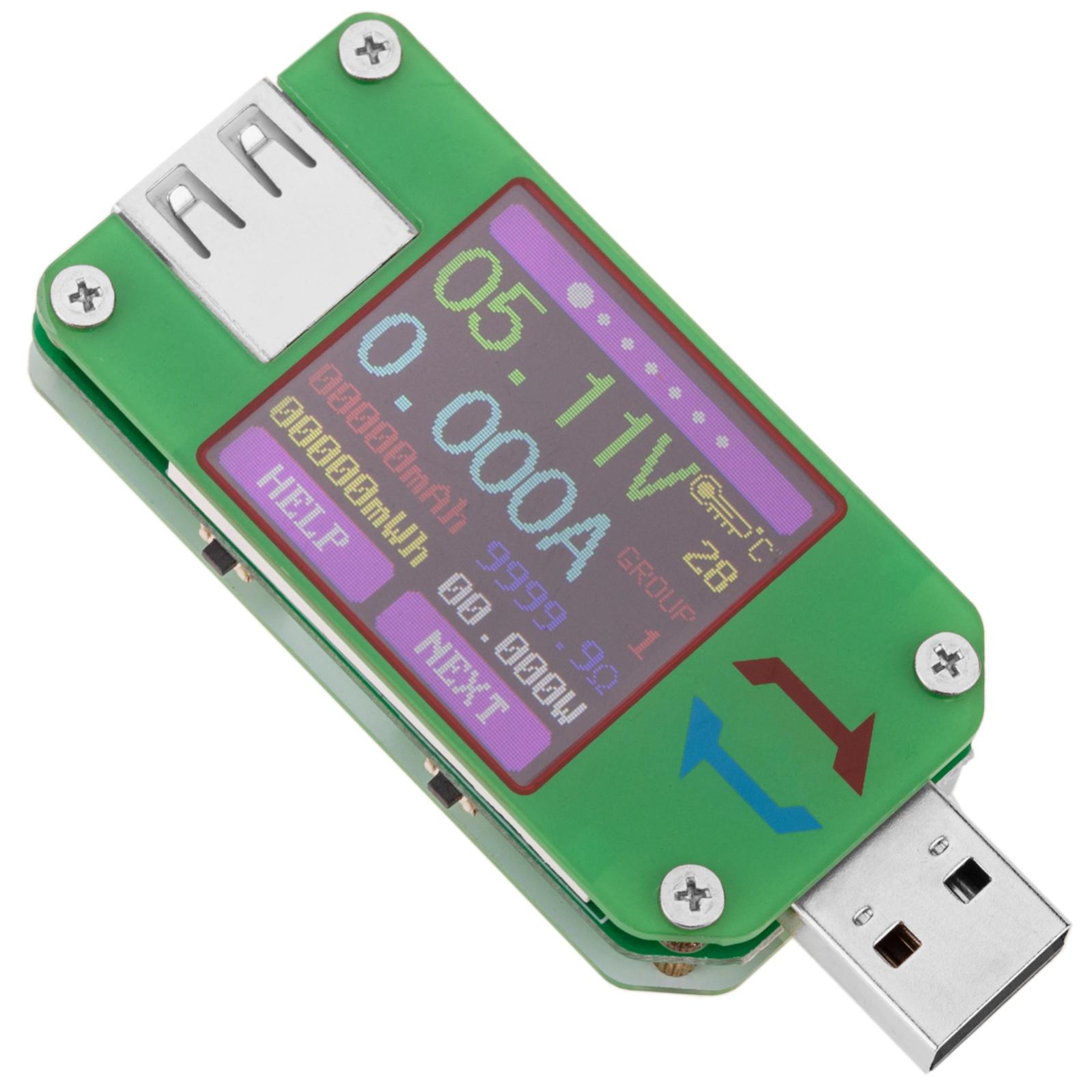 Multimètre USB 2.0 avec affichage numérique LCD pour mesurer la