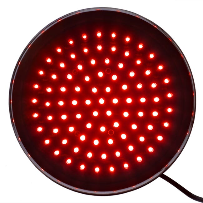 Semaforo LED 200mm 12-24VDC rosso