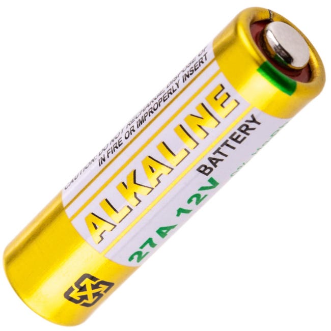 Batería 12v Lr27 Pack De 5 Pilas Alcalinas 27A (12V) - Para Mandos
