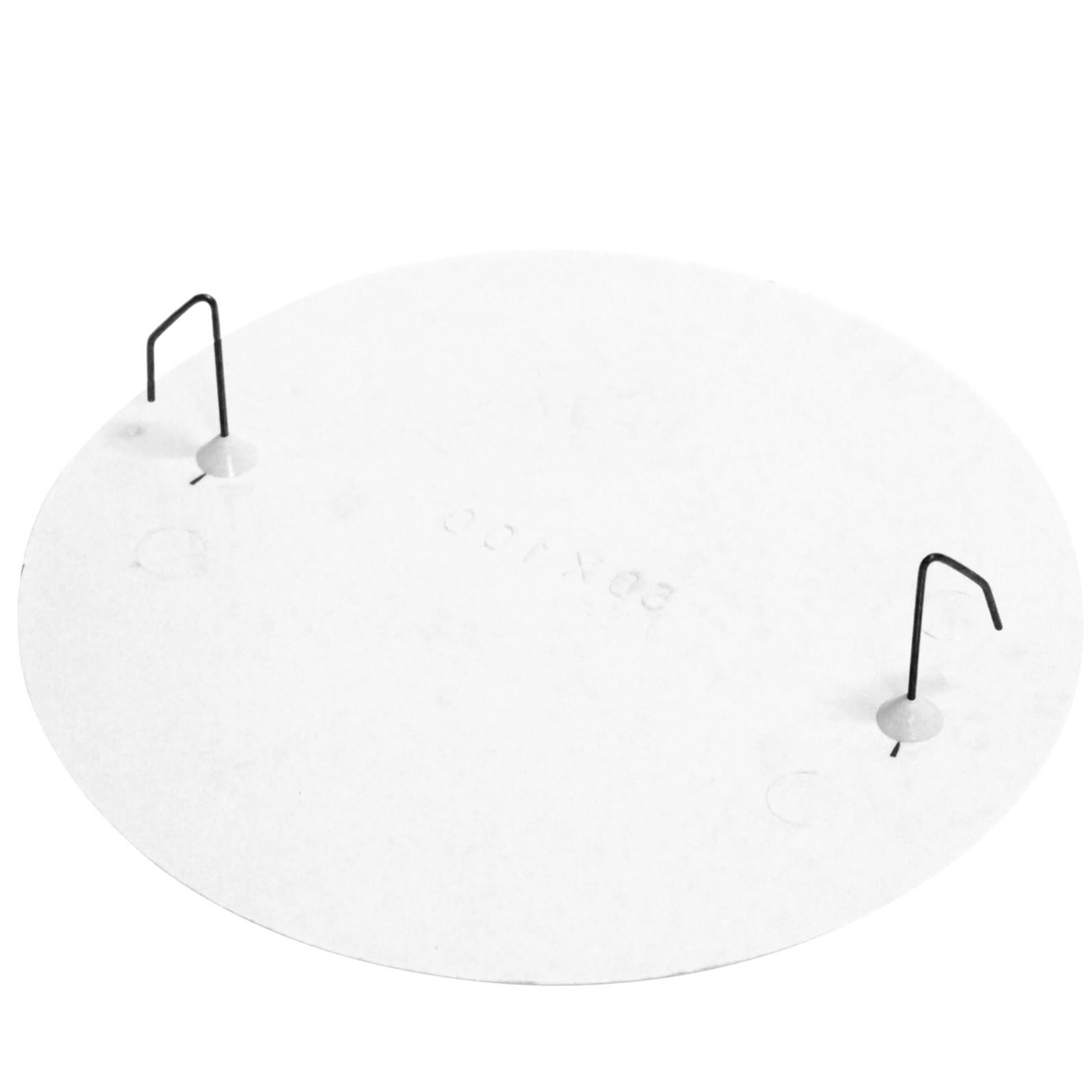 Coperchio per scatola di registro tonda da 100 mm - 2