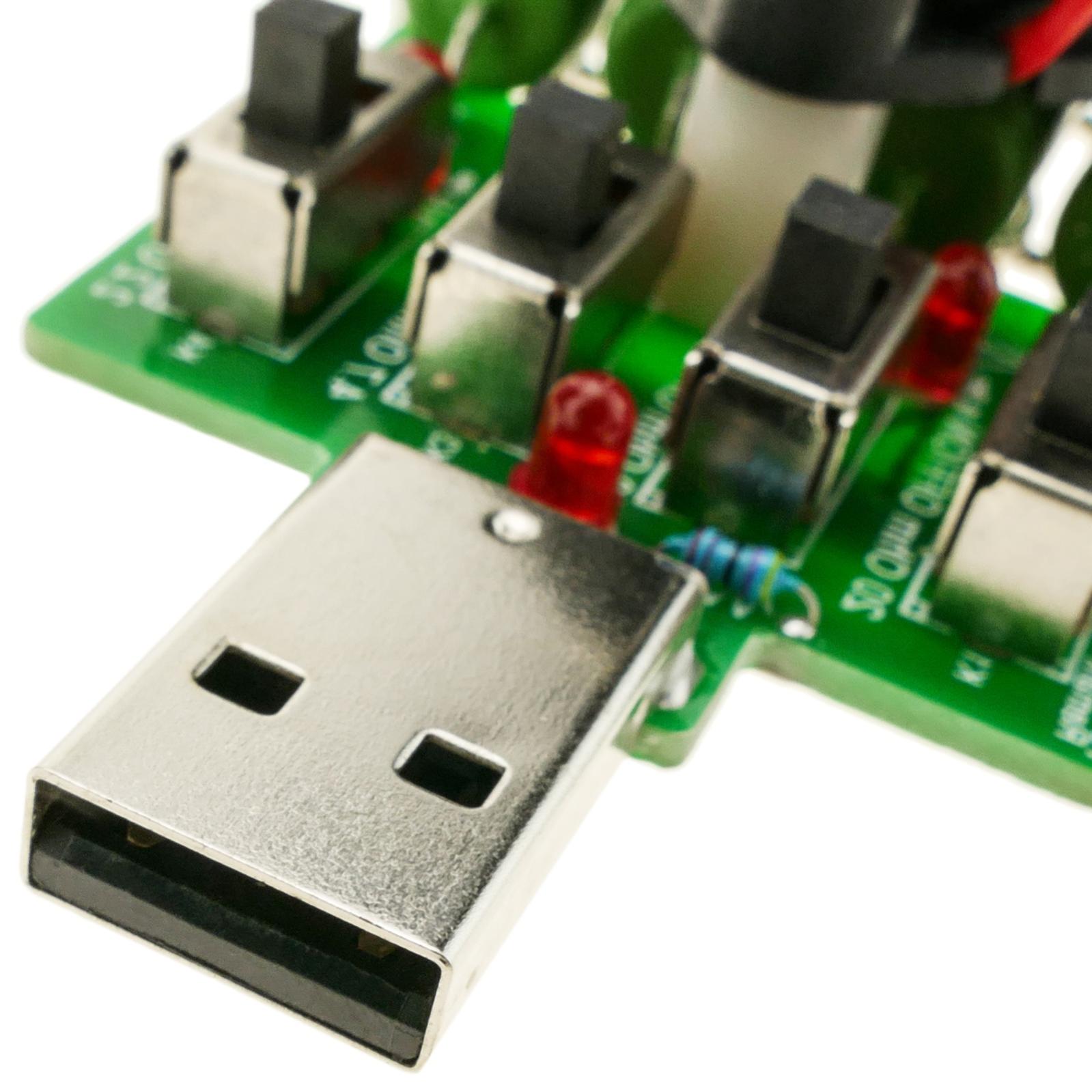 Resistenza per carichi elettronici da 1A/2A/3A da 4 x 5VDC con ventola integrata - 2