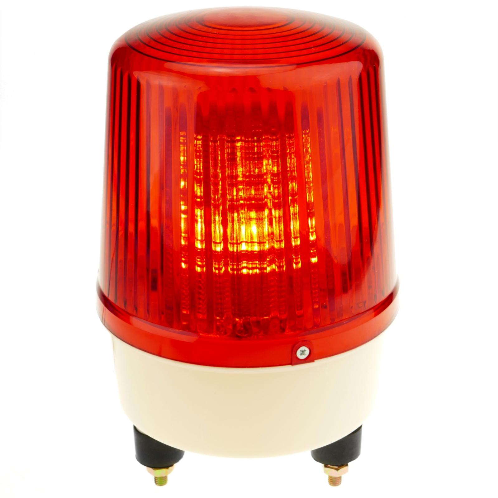 Sirena luminosa con luce LED rossa rotante da 160 mm - 3