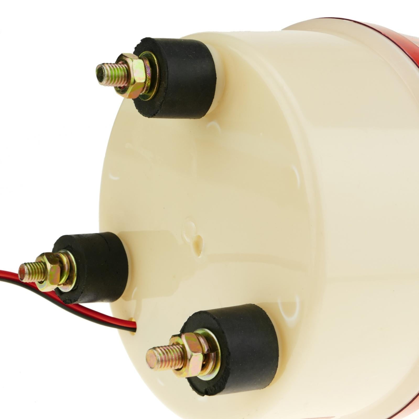 Sirena luminosa con luce LED rossa rotante da 160 mm - 4